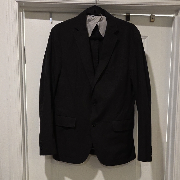 Hugo Boss Black Two-Button Notch Lapel Blazer Size 38R!